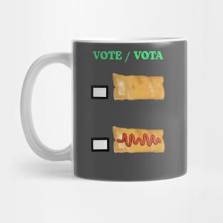 Spanish  humor the pasteles vote Mug